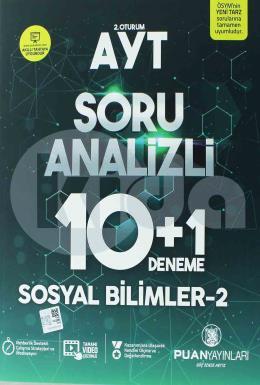 Puan AYT Sosyal Bilimler 2 10+1 Deneme Soru Analizi