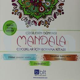 Çizgilerin Dünyası Mandala Boyama Kitabı