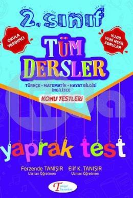 Tanışır 2. Sınıf Tüm Dersler Yaprak Test