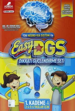 Easy Dikkati Güçlendirme Seti (3-6 Yaş A Kitapçığı)