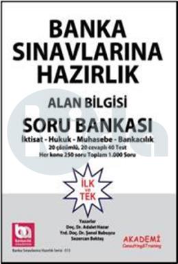 Banka Sınavlarına Hazırlık Alan Bilgisi Soru Bankası