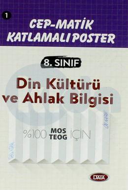 Data 8.Sınıf Din Kültürü ve Ahlak Bilgisi Cep Matik Katlamalı Poster