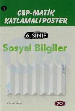 Data 6.Sınıf Sosyal Bilgiler Cep Matik Katlamalı Poster