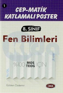 Data 8.Sınıf Fen Bilimleri Cep Matik Katlamalı Poster