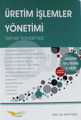 Üretim İşlemler Yönetimi Temel Kavramlar