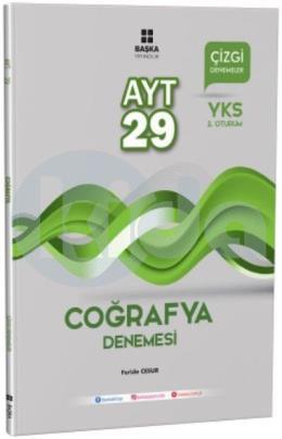 Başka YKS AYT Coğrafya 29 Çizgi Denemeler 2. Oturum