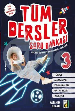 Damla Yayınevi 3 Sınıf Tüm Dersler Soru Bankası