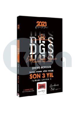 Yargı 2023 DGS Son 3 Yıl Tamamı Çözümlü Çıkmış Sınav Soruları