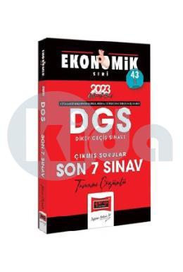 Yargı 2023 DGS Ekonomik Seri Tamamı Çözümlü Son 7 Yıl Çıkmış Sınav Soruları