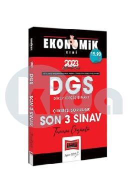 Yargı  2023 DGS Ekonomik Seri Tamamı Çözümlü Son 3 Yıl Çıkmış Sınav Soruları