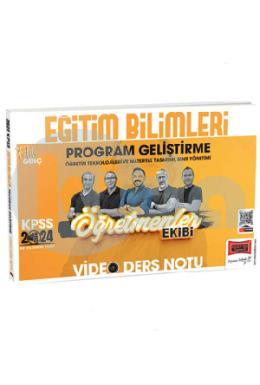 Yargı 2024 KPSS Eğitim Bilimleri Program Geliştirme Öğretmenler Ekibi Video Ders Notları