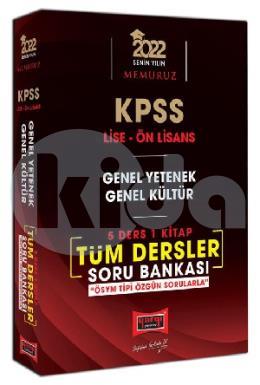 Yargı 2022 KPSS Lise Ön Lisans GY GK 5 Ders 1 Kitap Tüm Dersler Soru Bankası (İADESİZ)