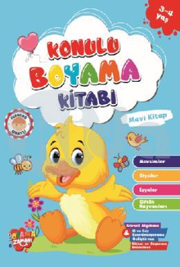 Konulu Boyama Serisi Yeşil Kitap 3-4 Yaş