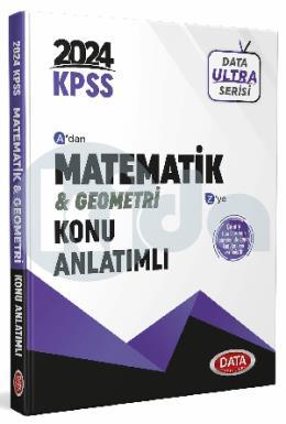 Data 2024 KPSS Ultra Serisi Matematik Konu Anlatımlı