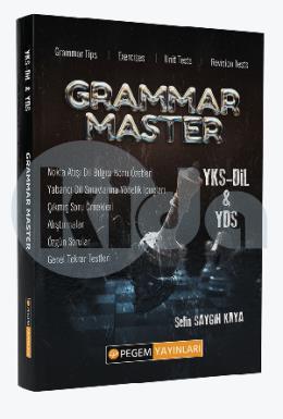 Pegem 2023 Grammar Master YKS DİL YDS (İadesiz)
