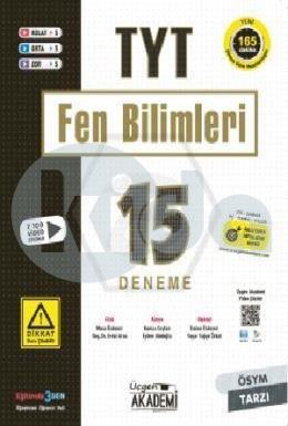 Üçgen Akademi TYT - Fen Bilimleri 15li Deneme Sınavı