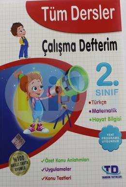 Tandem Tüm Dersler Çalışma Defterim 2. sınıf