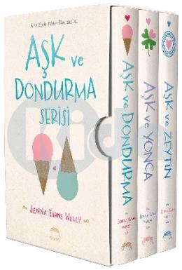 Aşk ve Dondurma Serisi Kutulu Set (3 Kitap Takım) - Ciltli