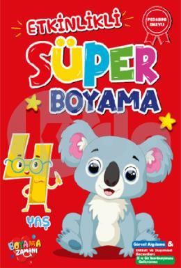 Etkinlikli Süper Boyama - 4 Yaş