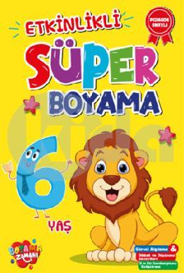 Etkinlikli Süper Boyama - 6 Yaş