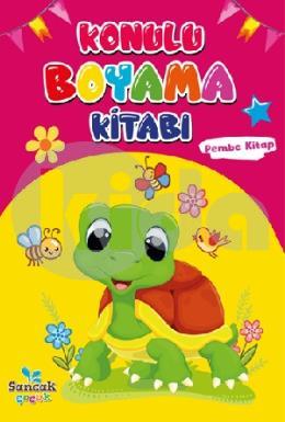 Konulu Boyama Kitabı - Pembe Kitap