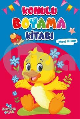 Konulu Boyama Kitabı - Mavi Kitap