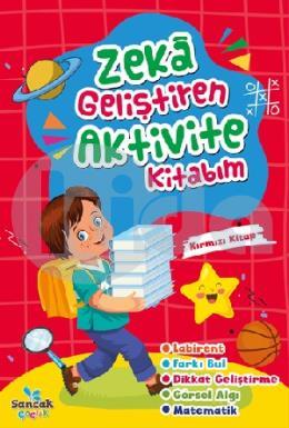 Zeka Geliştiren Aktvite Kitabım - Kırmızı Kitap