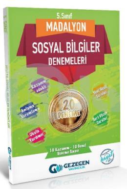 Gezegen 5 Sınıf Sosyal Bilgiler Madalyon Denemeleri