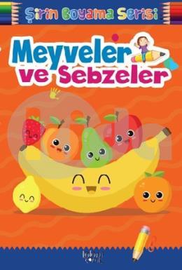 Şirin Boyama - Meyveler ve Sebzeler