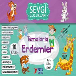 Sevgi Çocukları Temalarla Erdemler 10 Kitap