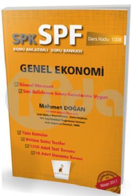 Pelikan SPK SPF Genel Ekonomi Konu Anlatımlı Soru Bankası