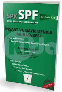 Pelikan SPK SPF İnşaat ve Gayrimenkul Muhasebesi Konu Anlatımlı Soru Bankası