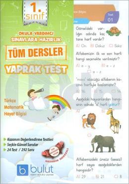 Bulut 1.Sınıf Tüm Dersler Yaprak Test