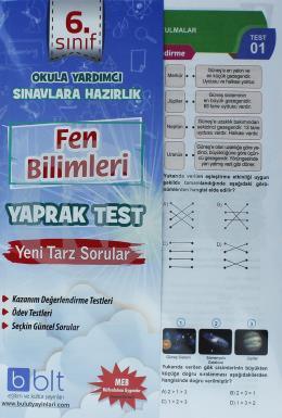 Bulut  6. Sınıf Fen Bilimleri Yaprak Test