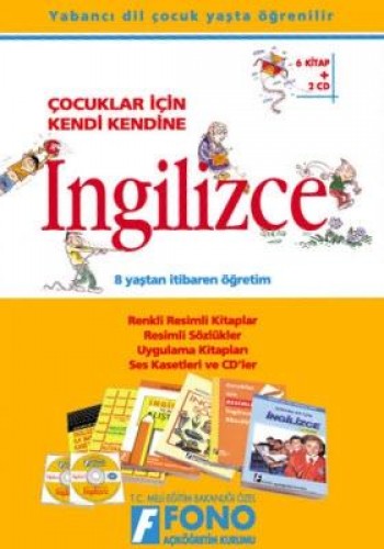 Çocuklar İçin İngilizce Seti Kutulu