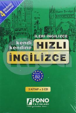 Hızlı İngilizce 4. Basamak (Kitap, 2 CD) Kutulu (Ciltli)