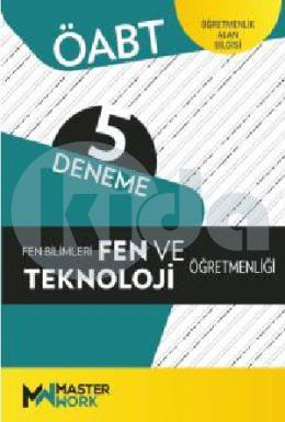 Masterwork Öabt Fen Bilimleri Fen ve Teknoloji Öğretmenliği 5 Deneme