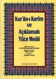 Kur’an ı Kerim ve Yüce Meali Rahle 3’ lü Meal